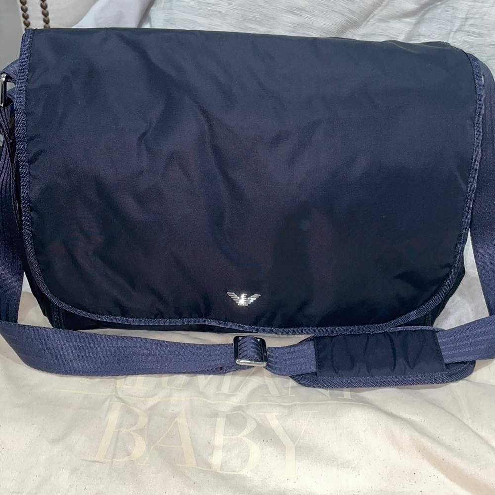 Armani diaper bag